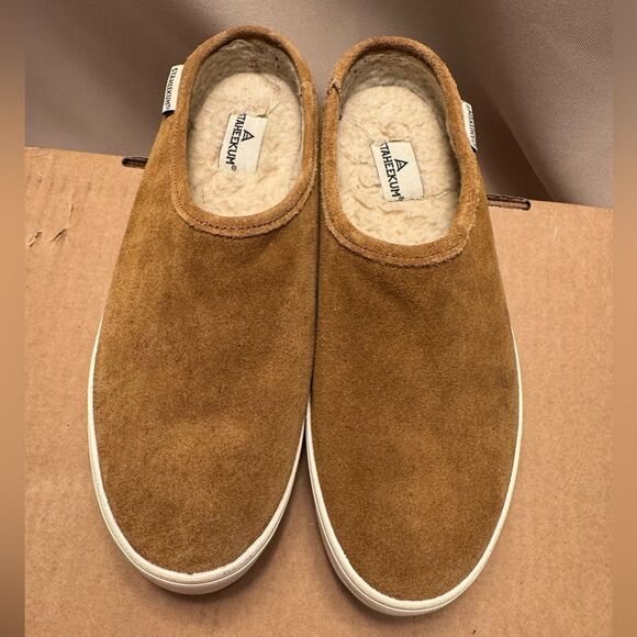 Staheekum cami mule chestnut tan suede size 7 bohemian casual Athleisure - Picture 4 of 8